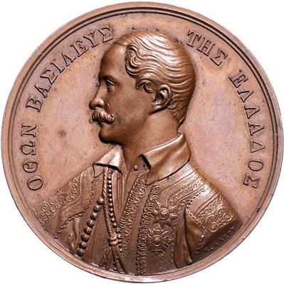 Otto I. 1830-1862 - Mince a medaile