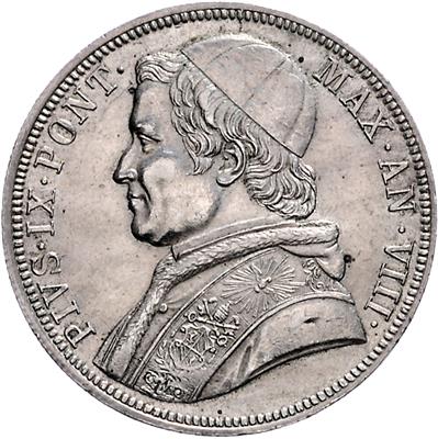 Pius IX. 1846-1878 - Coins, medals and paper money