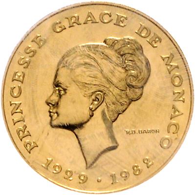 Rainier III. 1949-2005 GOLD ESSAI - Monete, medaglie e carta moneta