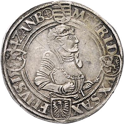 Sachsen E. L., Johann Friedrich I. und Moritz 1541-1547 - Monete, medaglie e carta moneta