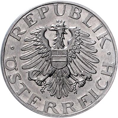 2 Schilling 1952, =2,82 g=, (kl. Kr.) III/III+ - Münzen und Medaillen