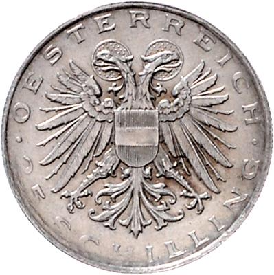 AR Probeabschlag zu 25 Schilling 1935, =3,81 g= III/II - Mince a medaile