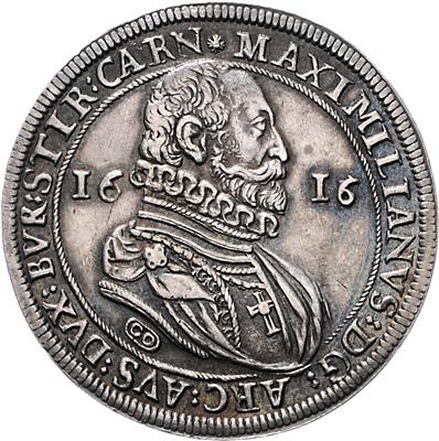 Eh. Maximilian - Coins and medals