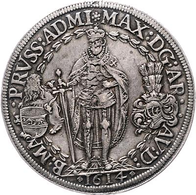 Eh. Maximilian als Hochmeister des Deutschen Ritterordens - Coins and medals