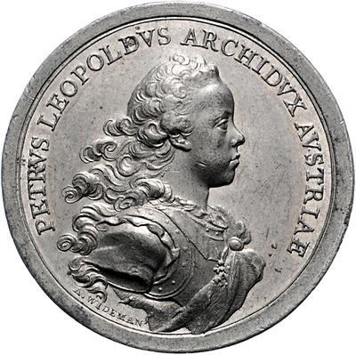 Erzh. Peter Leopold, der spätere Pietro Leopoldo in der Toskana und Leopold II. im RDR - Mince a medaile