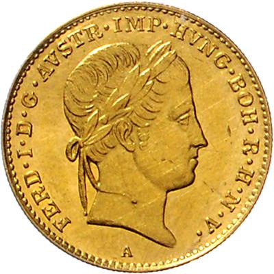 Ferdinand I. GOLD - Coins and medals