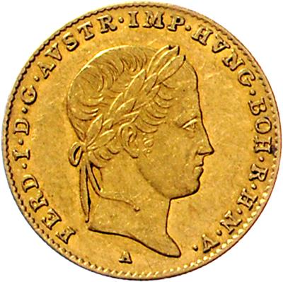 Ferdinand I. GOLD - Mince a medaile