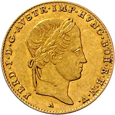 Ferdinand I. GOLD - Coins and medals