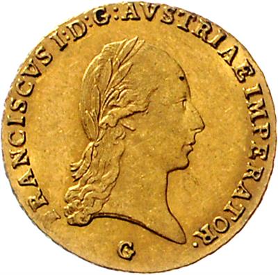 Franz I., GOLD - Münzen und Medaillen