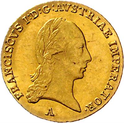 Franz I., GOLD - Münzen und Medaillen