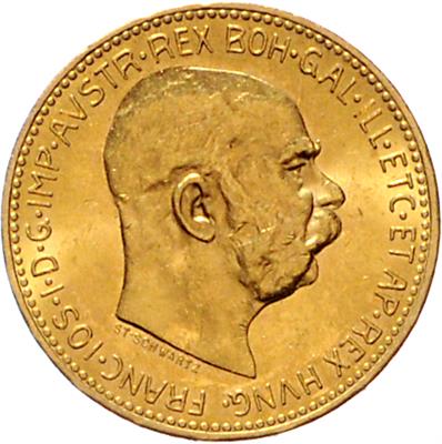 Franz Josef I. GOLD - Coins and medals