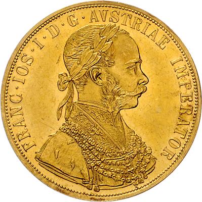 Franz Josef I. GOLD - Coins and medals