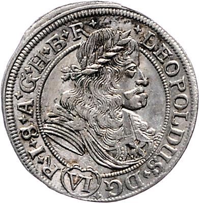 Leopold I. - Monete e medaglie
