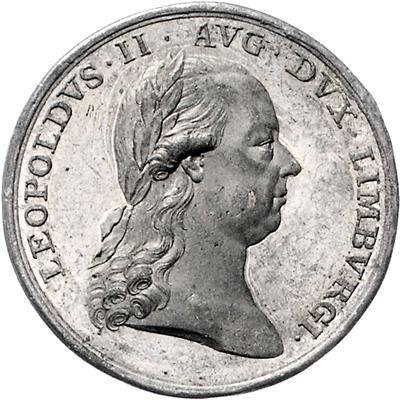 Leopold II. Limburger Volontäre - Coins and medals