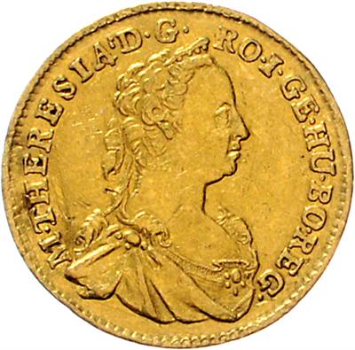 Maria Theresia GOLD - Münzen und Medaillen
