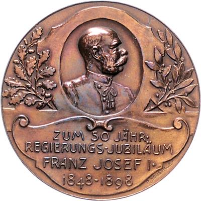 Österreich, meist Zeit Franz Josef I. - Monete e medaglie