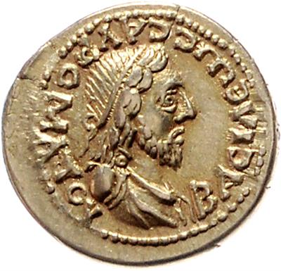BOSPORANISCHES KÖNIGREICH, Sauromates II. 174/175-210/211n. C. und Commodus, ELEKTRON - Coins and medals