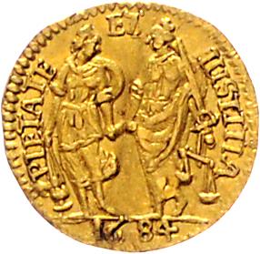 Braunschweig-Ansbach, Johann Friedrich 1667-1686 GOLD - Münzen und Medaillen