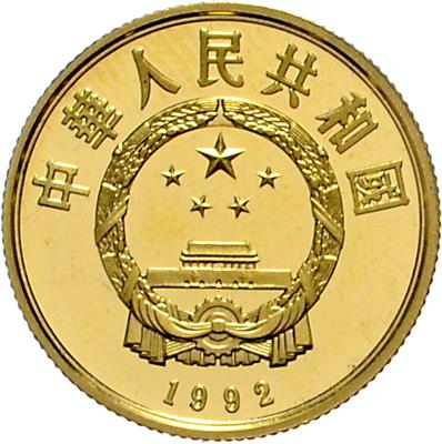 China, Volksrepublik GOLD - Münzen und Medaillen