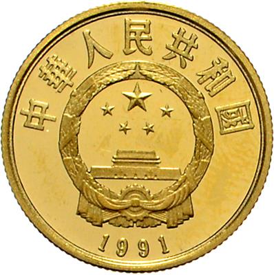 China, Volksrepublik GOLD - Münzen und Medaillen