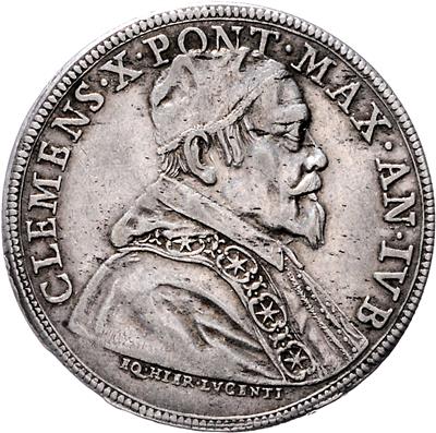 Clemens X. 1670-1676 - Münzen und Medaillen