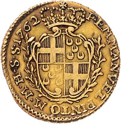 Fra Emmanuel Pinto 1741-1773, GOLD - Münzen und Medaillen