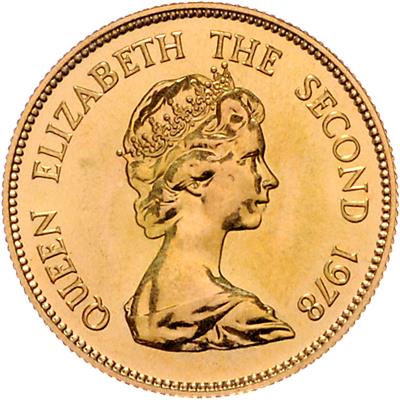 Hong Kong, Elisabeth II. GOLD - Monete e medaglie