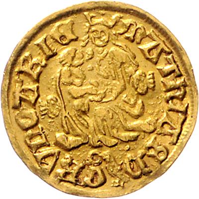 Matthias Corvinus 1458-1490, GOLD - Münzen und Medaillen