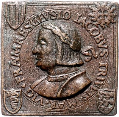 Misox, Gian Giacomo Trivulzio 1487-1518 - Mince a medaile