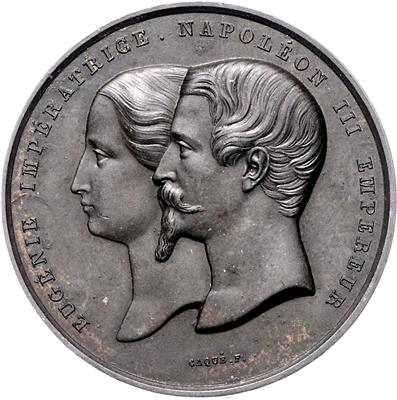 Napoleon III. 1852-1870 - Mince a medaile