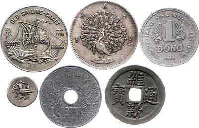 Südostasien - Coins and medals