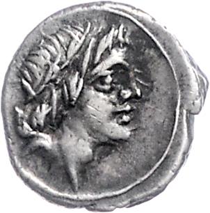 (2 AR Quinare) 1.) M. PORCIUS CATO - Coins and medals