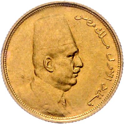 Ägypten, Fuad I. 1917-1936 GOLD - Coins and medals