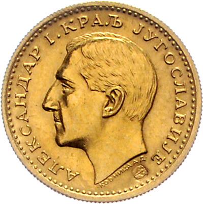 Alexander I. 1921-1934 GOLD - Mince a medaile