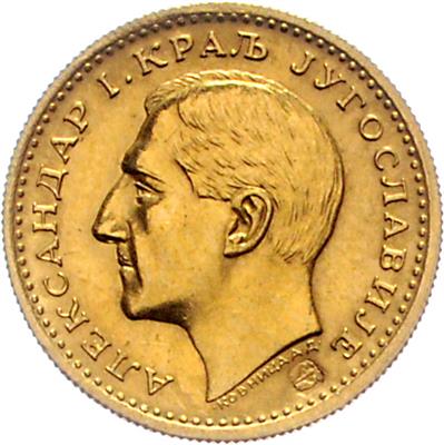 Alexander I. 1921-1934 GOLD - Monete e medaglie