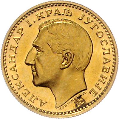 Alexander I. 1921-1934 GOLD - Münzen und Medaillen