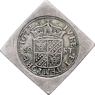 Belagerung der Stadt Groningen durch die Truppen der Bischöfe von Köln und Münster 1672 - Coins and medals
