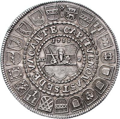Bistum Münster, Sedisvakanz 1719 - Mince a medaile