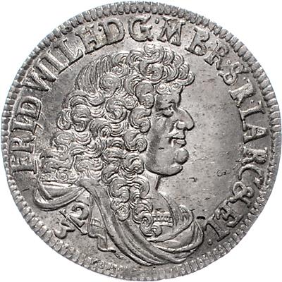 Brandenburg-Preussen, Friedrich Wilhelm 1640-1688 - Münzen und Medaillen