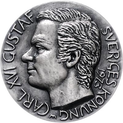 Carl XVI. Gustaf 1973- - Mince a medaile