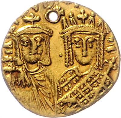 Constantinus VI. und Irene 780-797. GOLD - Coins and medals
