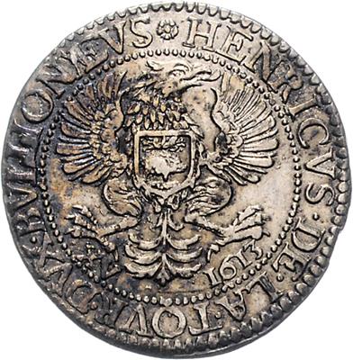 Frankreich, Ardennen, Fürstentum Sedan. Henri de la Tour d'Auvergne 1594-1623 - Monete e medaglie