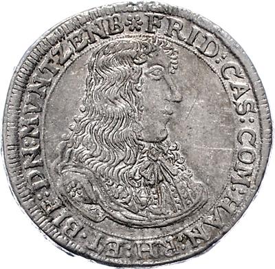 Hanau-Münzenberg, Friedrich Casimir 1641-1685 - Mince a medaile