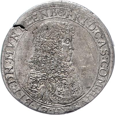 Hanau-Münzenberg, Friedrich Casimir 1641-1685 - Coins and medals