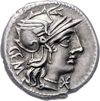 M ABURIUS GEMINUS - Coins and medals
