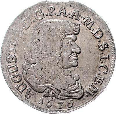 Magdeburg, August von Sachsen-Weißenfels 1638-1680 - Münzen und Medaillen
