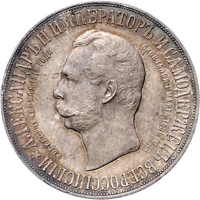 Nikolaus II. 1894-1917 - Mince a medaile