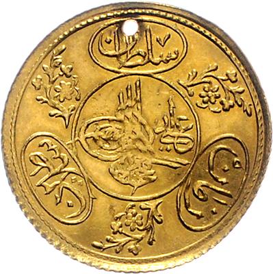 Osmanisches Reich, Mahmud II.1808-1839 GOLD - Münzen und Medaillen