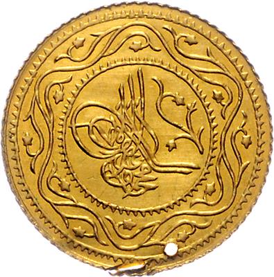 Osmanisches Reich, Mahmud II.1808-1839 GOLD - Mince a medaile