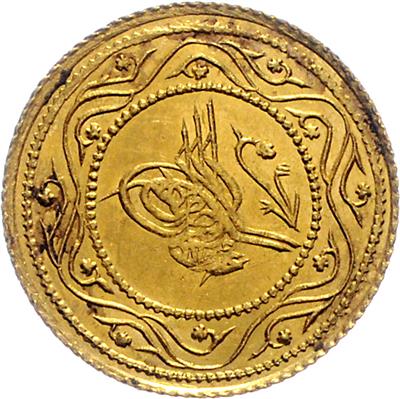 Osmanisches Reich, Mahmud II.1808-1839 GOLD - Mince a medaile